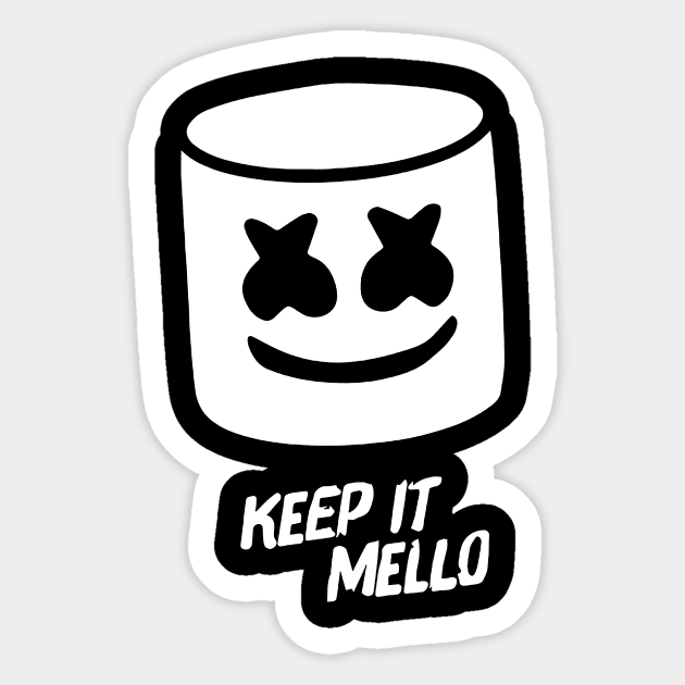 Keep It Mello Sticker by tacimey